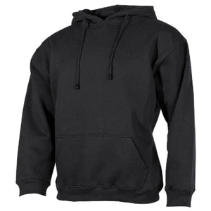 Kapuzen Sweatshirt 340g/m² schwarz Hoodie Sweater Kapuze Pullover Shirt langarm - Bild 1 von 18