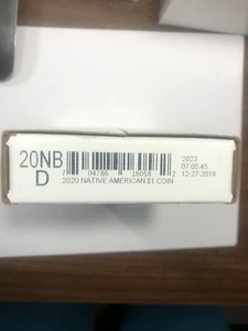 2020-D Native American $1 Uncirculated Roll in Sealed U.S. Mint Packaging - Picture 1 of 3