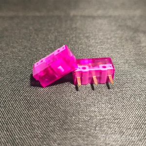 2x Kailong HCNHK Transparent Purple Shell Purple Dot Mouse Micro Switch (150M) - Bild 1 von 1