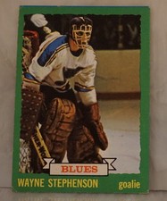 1973-74 Topps Hockey Card 31 Wayne Stephenson St. Louis Blues Goalie