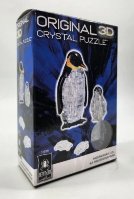Penguin and Baby 43 Piece 3D Crystal Jigsaw Puzzle - Image 1 of 4