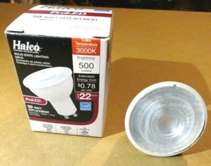 Halco MR16FL6/830/GU10/LED 6W LED MR16 3000K 120V GU10 Base Dimmable LIGHT Bulb - Picture 1 of 6