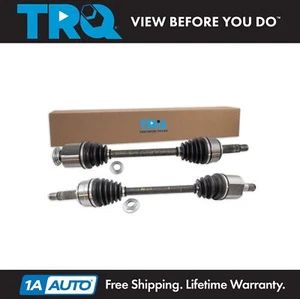 TRQ Front CV Axle Shaft Set For 2007-2009 Acura MDX 2009-2011 Honda Pilot - Picture 1 of 9