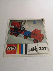 Instrucciones de Lego - 377 grúa con camión flotante - Imagen 1 de 3