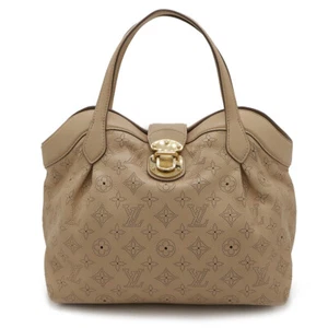 LOUIS VUITTON Monogram Mahina Seals PM Handbag Tote Bag Opal Beige M93818 - Picture 1 of 8