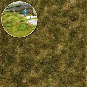 Tufts of grass late summer, two-tone 6mm long Busch 3538 - Picture 1 of 1