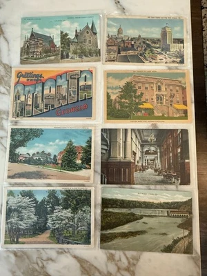 ANTIQUE COLLECTION OF 18 VERY OLD ATLANTA GEORGIA POSTCARDS - VERY NICE - Image 1 of 3