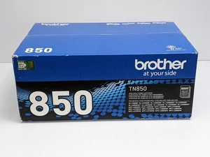 Brother TN850 Original schwarze Tonerkassette mit hoher Kapazität ~ 1er-Pack: NEU IM KARTON - Bild 1 von 10