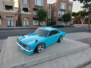 200mm 1/10 Custom KYOSHO SKYLINE 4Tec-2 RDS HPI Apex2 MST TT02 Body Only - Picture 1 of 7