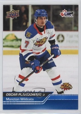 2023-24 Upper Deck CHL Blue Oscar Plandowski #6 - Image 1 of 2