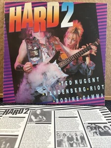 HARD 2 - VARIOUS ARTISTS 1982 WEA / MOTLEY CRUE / RIOT / KIX / BODINE /NUGENT - Picture 1 of 5