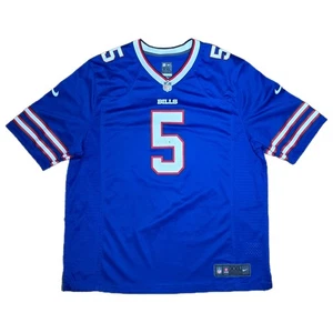 Buffalo Bills Tyrod Taylor #5 Nike On Field NFL Jersey Men's Size XXL Blue Home - Picture 1 of 9