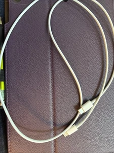 Genuine Apple USB-C To Lightning Cable iPhone 14 13 12 11 Pro Max - Picture 1 of 3