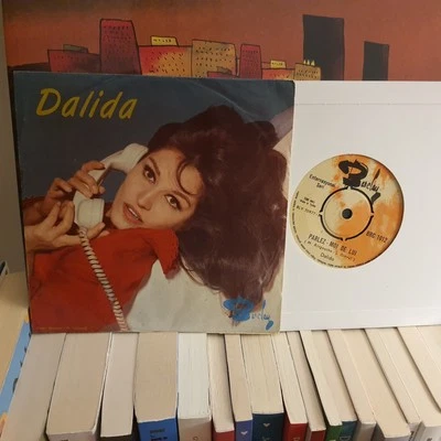 DALIDA parlez moi de lui/ baisse un peu la radio TURKISH 7” single w/PS 1966 - Image 1 of 2