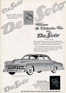 Anuncio de revista canadiense - 1951 - De Soto (#2) - Imagen 1 de 1