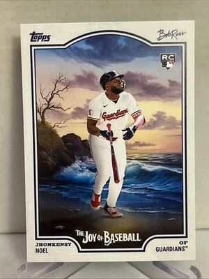 Jhonkensy Noel 2025 Topps X Bob Ross the Joy of Baseball #81 (RC) - Image 1 of 2