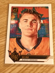 Panini Donruss Gridiron Kings #6 Bo Nix (RC) 2024 - Imagen 1 de 2