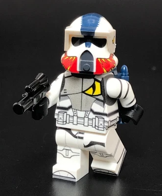 Muunilinst ARF Clone personalizado impresso em LEGO Star Wars oficial com capacete CAC - Imagem 1 de 4