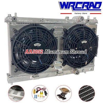 For Chrysler Dodge Plymouth Neon 1995-1999 1996 2.0L Manual Radiator&Shroud Fan - Image 1 of 4