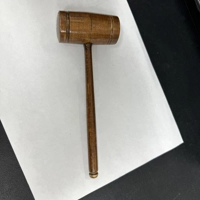 Antique Wood Mallet Wooden Hammer - Image 1 of 4