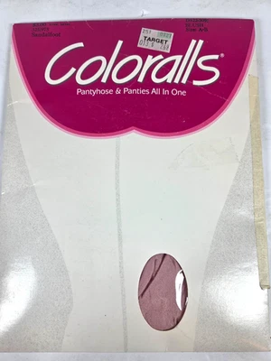 Coloralls Pantyhose Size AB Blush Sandlefoot Hose & Panties In One 325/975 - Image 1 of 4