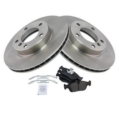 Kit de pastillas y rotores de freno delantero se adapta a BMW 323Ci 2000 1998-2000 323i 1998 328i Z3 Foto 1 de 4