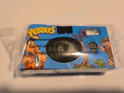 RARO! ¡GUIJARROS DE PICAPIEDRA SELLADOS! Cámara desechable 35 mm Foto 1 de 4