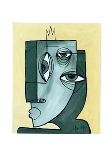 Original Acrylic Painting 8”x10” on Canvas Panel, Signed + Certificate by Lisa. - Picture 1 of 1