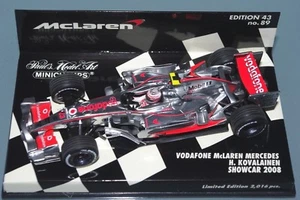 Minichamps F1 1/43 VODAFONE McLAREN MERCEDES SHOWCAR 2008 KOVALAINEN - Picture 1 of 1