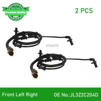 Front Driver Passenger ABS Speed Sensor For Ford F-150 Expedition Lobo BRAB514 - Изображение 1 из 4