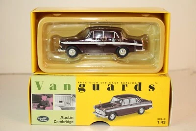 Vanguards VA44002 Austin Cambridge, Maroon & Grey 1:43 Scale Boxed - Image 1 of 4