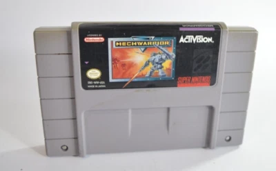 Genuine Original Mechwarrior Super Nintendo Snes Ntsc (USA Video Game) - Image 1 of 4