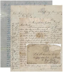 1867-1874 - Three Letters from One of the Unluckiest New England Sea Captains - Picture 1 of 1