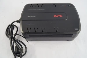 APC Back-UPS 550 BE550G Protection contre les surtensions de batterie 8 prises sans batterie FONCTIONNE E171 - Photo 1/4