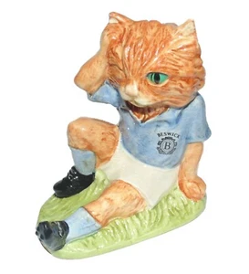 Beswick figurine ornament Football cat ' Mee Ouch ' FF2 LTD EDITION 1st Quality - Bild 1 von 7
