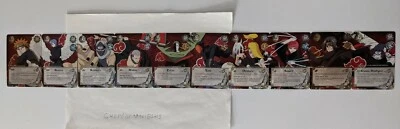 Naruto TCG CCG Shattered Truth Starter Deck Promo Akatsuki Card Set English NM - Image 1 of 4