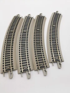 LIMA NICKEL SILVER TRACKS ÉCHELLE HO QUATRE RAILS COURBES L453711  #337 - Imagen 1 de 3