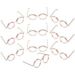 10 Pcs Mini Glasses Baby Colorful Prop Tiny Sunglasses for Crafts - Picture 1 of 12