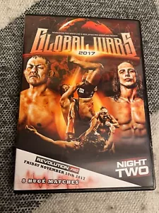 Revolution Pro New Japan Global Wars 2017 Night Two Pro Wrestling DVD - Foto 1 di 1