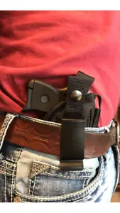 IWB Gun Holster With Extra Magazine pouch For Ruger LCP-22LR With Laser - Picture 1 of 2