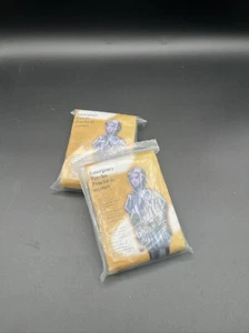 New Pack of 2 Emergency Rain Poncho Hood Reusable One Size Fits Most - Picture 1 of 5