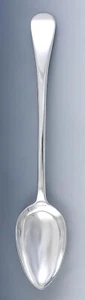 Antique 1808 English Sterling Silver Eley Fearn Chawner Stuffing Serving Spoon - Picture 1 of 4