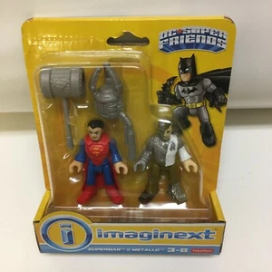 Imaginext DC Super Friends Superman and Metallo NEW 2015(Original) Mattel NIB - Imagen 1 de 6