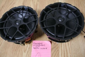 2x Origin Acoustics Director 81 D81 two-way 8" In-Ceiling Speakers BAD CROSSOVER - Picture 1 of 8