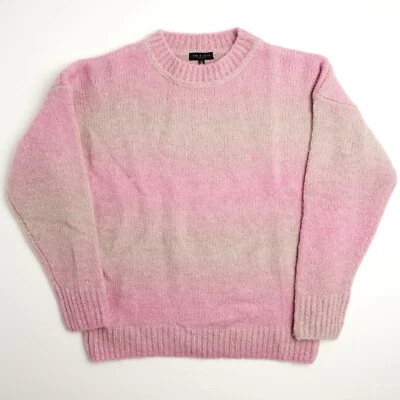 Rag & Bone Pink Ombre Holly Alpaca Blend Oversized Sweater Mint Size XS - Image 1 of 4