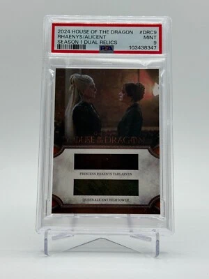 2024 House of the Dragon Season 1 Dual Relics/Costume Rhaenys/Alicent DRC9 PSA9 - Image 1 of 2