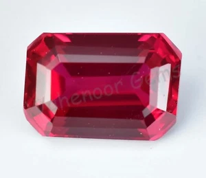 Natural Pyrope Garnet 6.70 Ct Emerald AGL Certified Mozambique Loose Gemstone - Picture 1 of 7