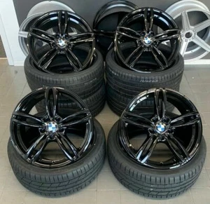 Ruote complete 19 pollici 245/40 R19 pneumatici invernali per BMW M pacchetto 5 ruote F10 F11 - Foto 1 di 1