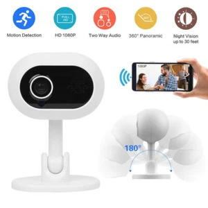 1080P HD Indoor Wireless Home Security System Camera Wifi Night Vision Camera - Imagen 1 de 12