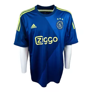 Adidas Ajax Amsterdam Fussball Away Trikot 2014/2015 Gr.XL Blau - Bild 1 von 9